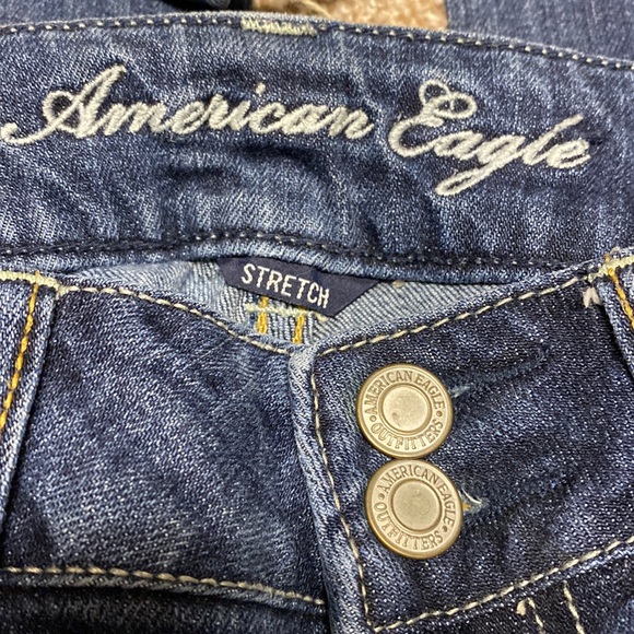 AEO American Eagle artist flare Vintage wash stretch jeans - Picture 7 of 10